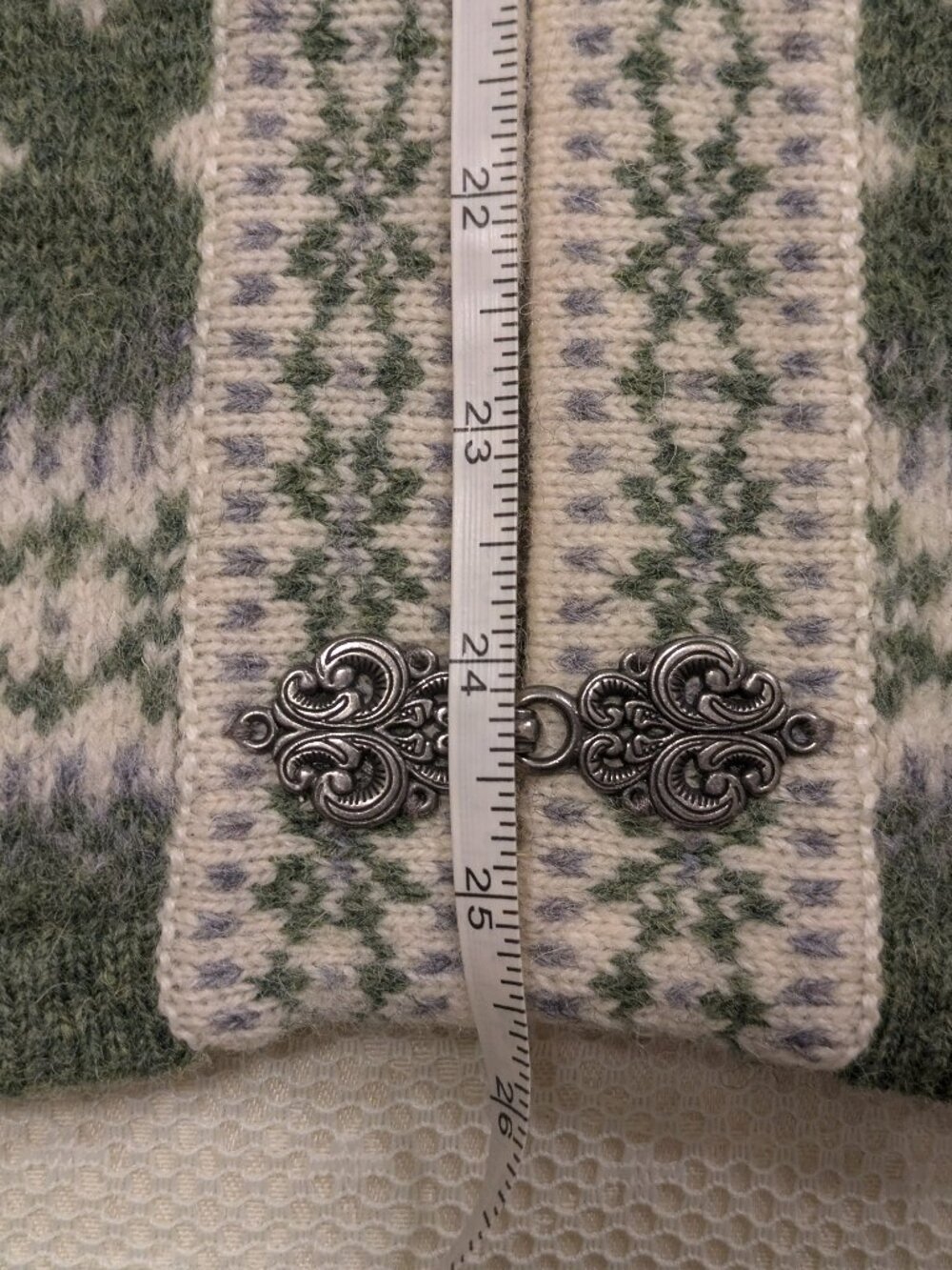 Susan Bristol VINTAGE Wool Cardigan Size M - Picture 5 of 5